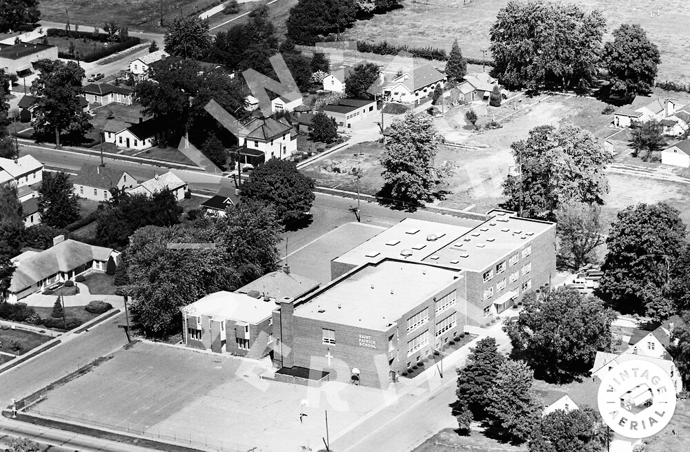 Vintage Aerial Illinois Tazewell County 1966 20FTA11