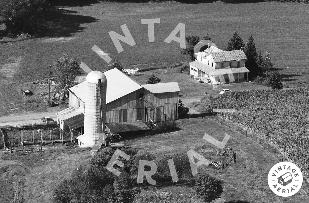 Vintage Aerial Pennsylvania Luzerne County 1984 158TLU16