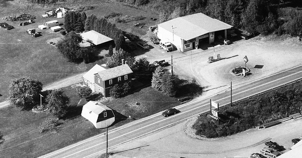 Vintage Aerial photo from 1992 in Luzerne County, PA