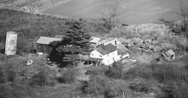 Vintage Aerial photo from 1979 in Mercer County, PA