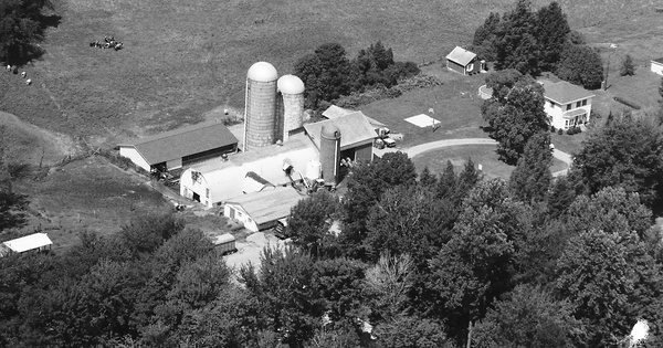 Vintage Aerial photo from 1994 in Erie County, PA