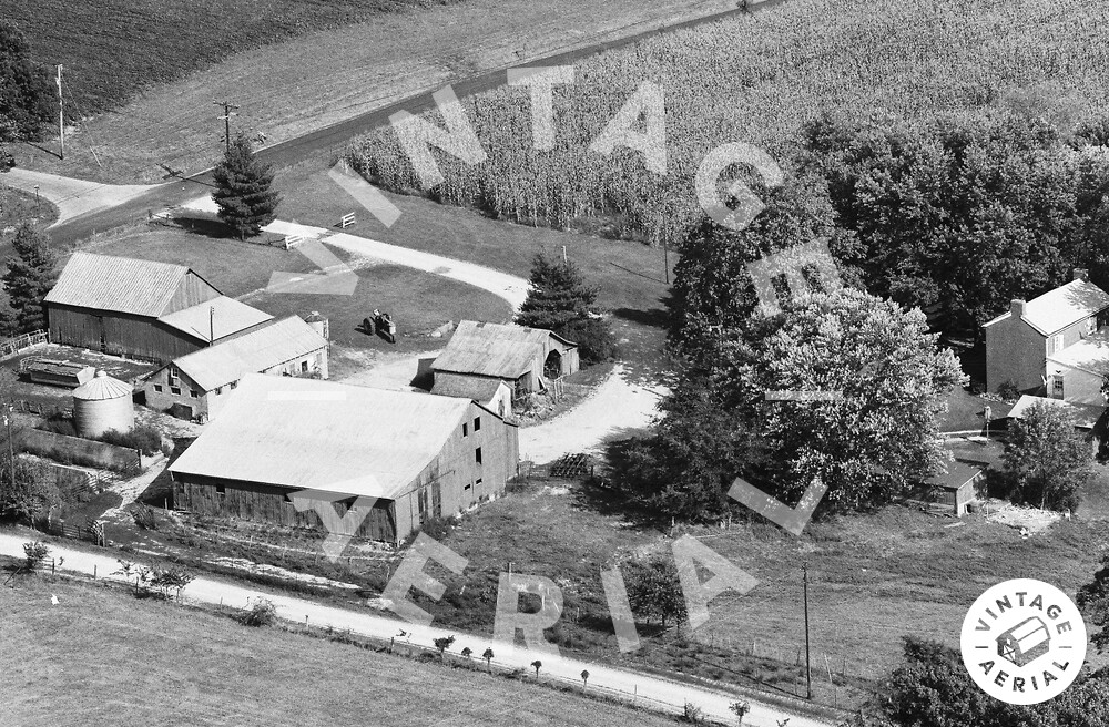 Vintage Aerial Indiana Clark County 1984 34NCLK28