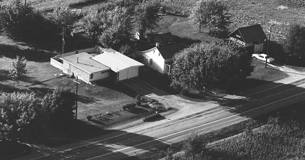 Vintage Aerial photo from 1970 in Highland County, OH