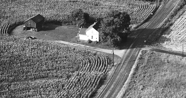 Vintage Aerial photo from 1971 in Wayne County, OH