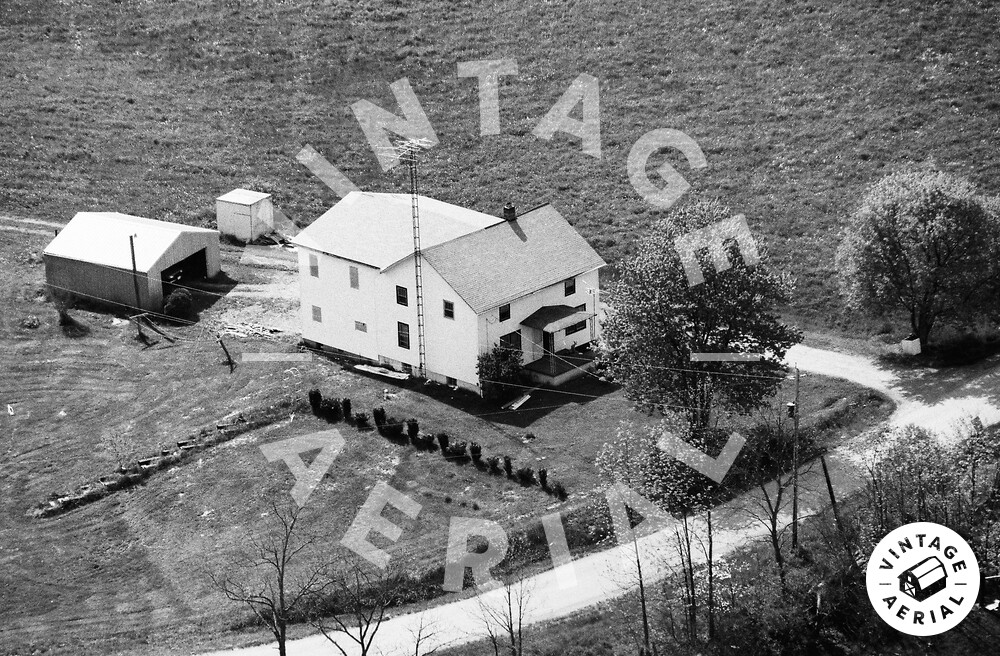 Vintage Aerial Ohio Vinton County 1993 13IVI3