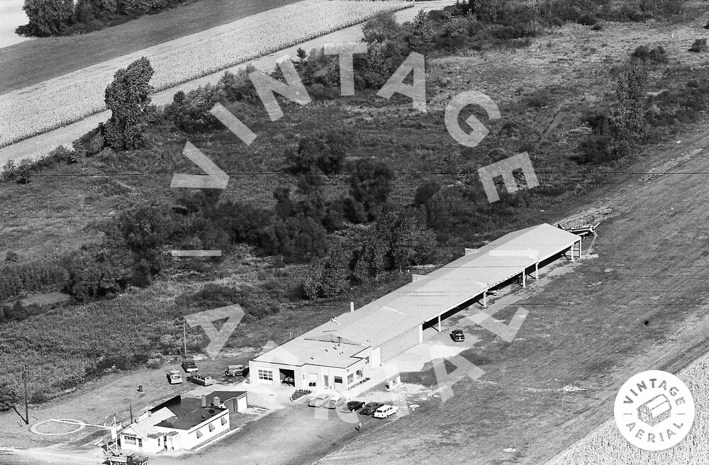 Vintage Aerial Ohio Columbiana County 1963 2DCO28
