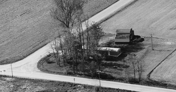 Vintage Aerial photo from 1995 in Cattaraugus County, NY