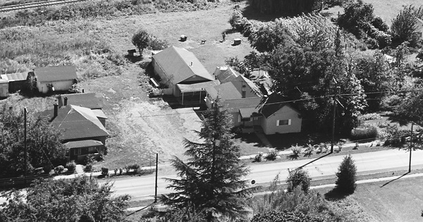 Vintage Aerial photo from 1968 in Yamhill County, OR