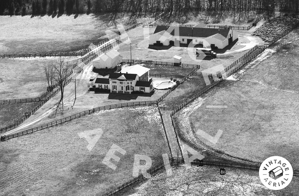 Vintage Aerial Virginia Prince William County 1989 30WPW17