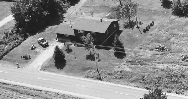 Vintage Aerial photo from 1986 in Stearns County, MN
