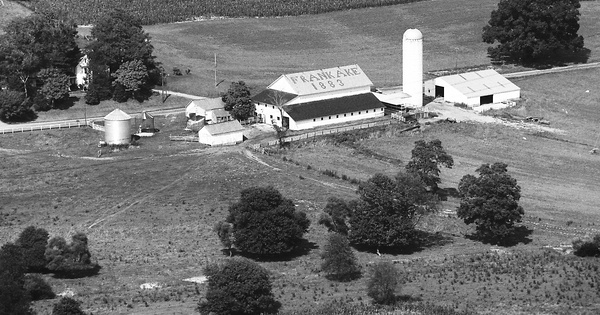 Vintage Aerial photo from 1976 in Stark County, OH
