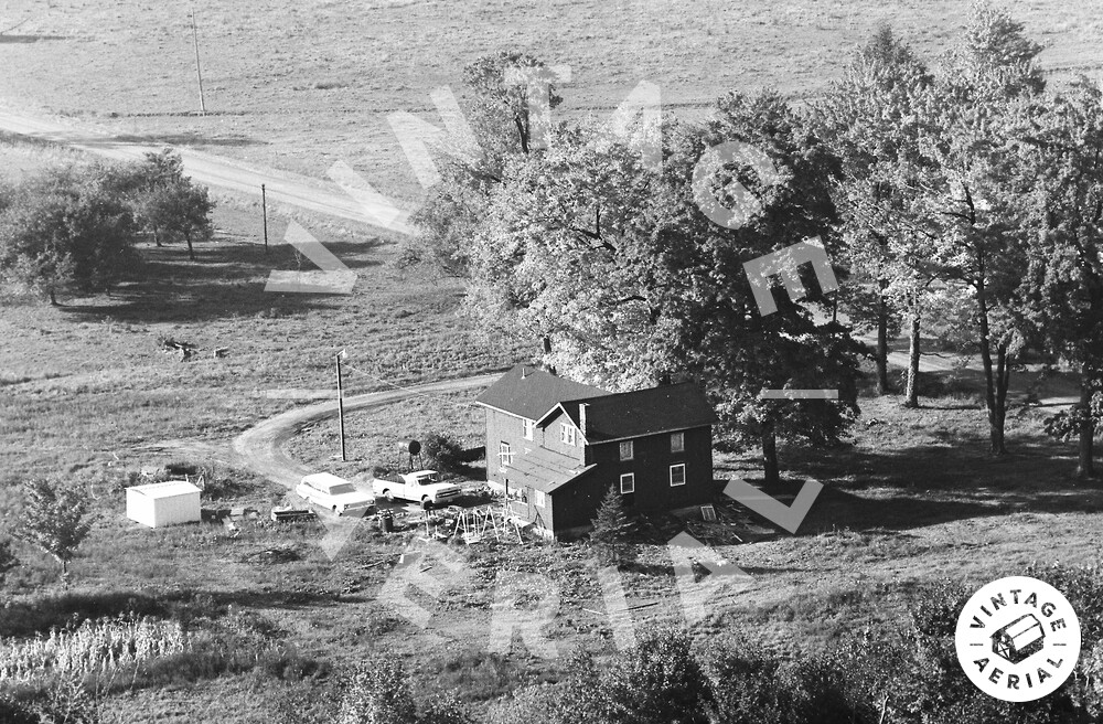 Vintage Aerial Ohio Trumbull County 1974 59DTR14