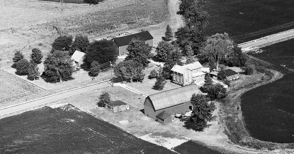 Vintage Aerial photo from 1991 in Sandusky County, OH