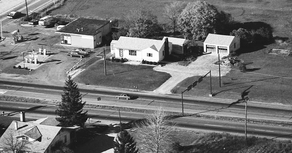 Vintage Aerial photo from 1975 in Medina County, OH