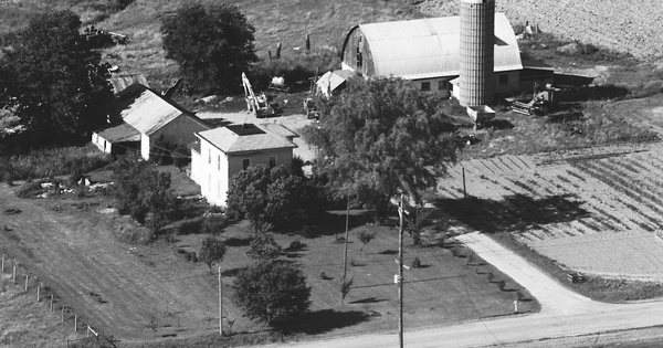 Vintage Aerial photo from 1986 in Medina County, OH