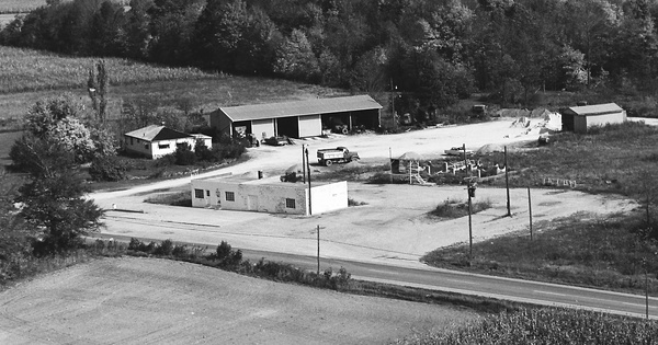 Vintage Aerial photo from 1975 in Ashland County, OH