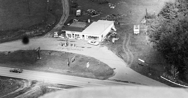 Vintage Aerial photo from 1971 in Belmont County, OH