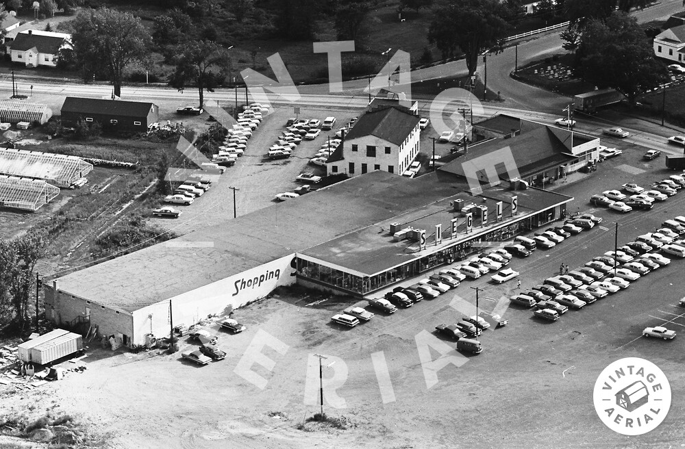 Vintage Aerial New Hampshire Strafford County 1964 70AST27