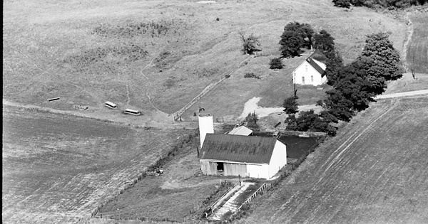Vintage Aerial photo from 1968 in Logan County, OH
