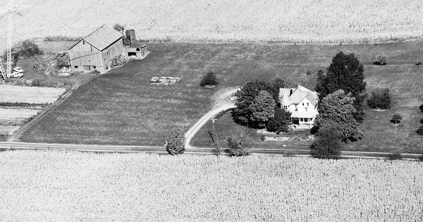 Vintage Aerial photo from 1993 in Knox County, OH