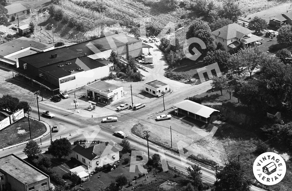 Vintage Aerial North Carolina Yadkin County 1965 37HYA5
