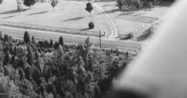 Vintage Aerial photo from 1982 in Union County, NC