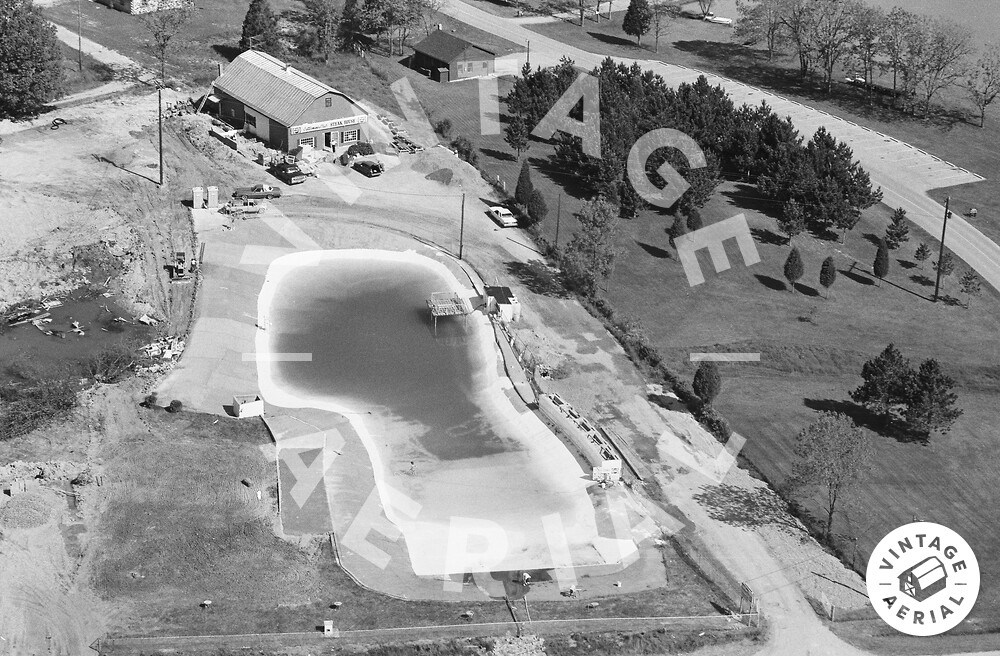 Vintage Aerial Ohio Adams County 1981 57HAD7