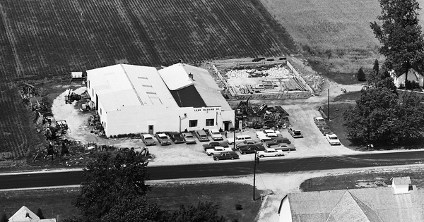 Vintage Aerial photo from 1967 in Ottawa County, OH