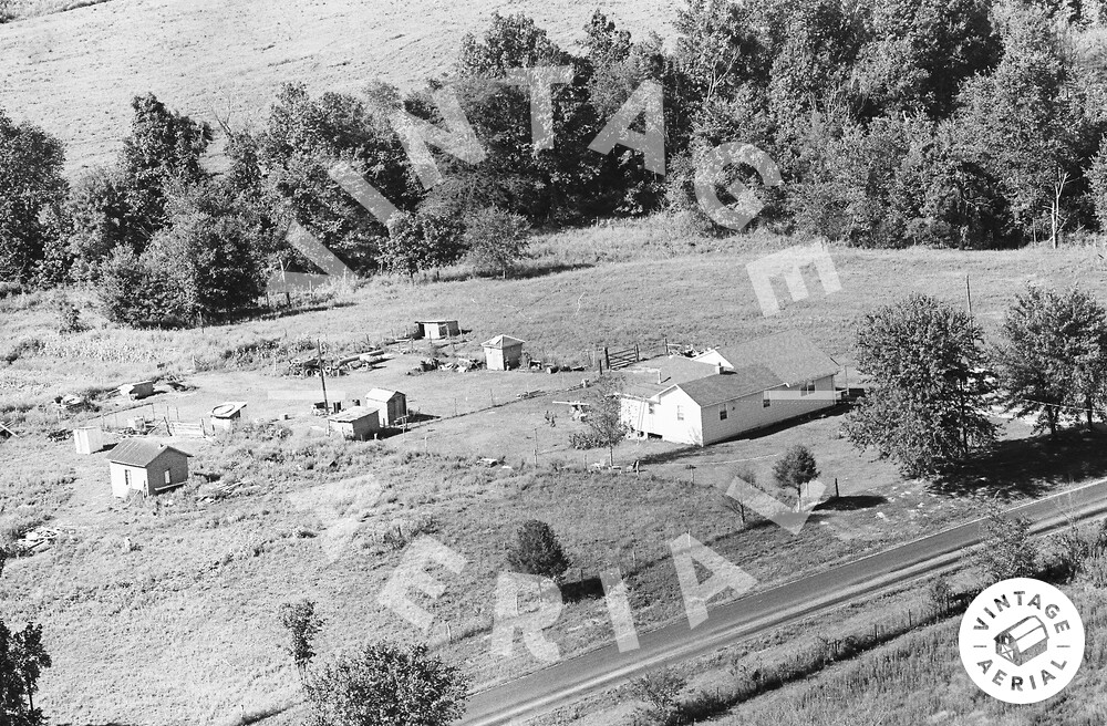 Vintage Aerial Missouri Lincoln County 1970 94OLI15