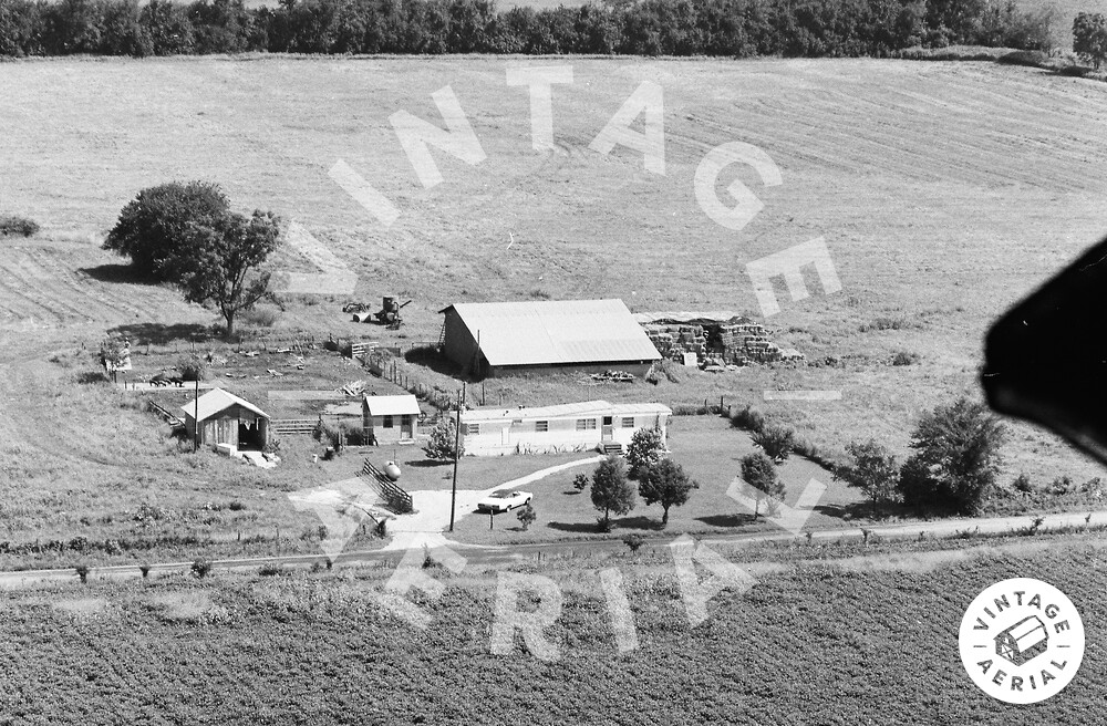 Vintage Aerial Missouri Newton County 1979 54ENE20