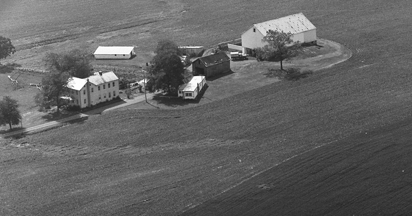 Vintage Aerial photo from 1983 in Adams County, PA