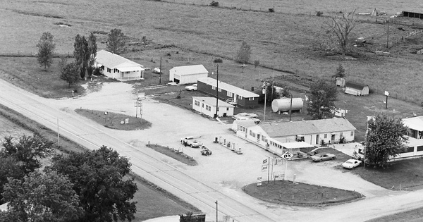 Vintage Aerial photo from 1981 in Henry County, MO