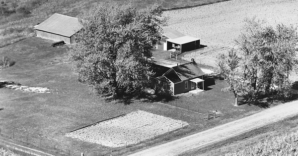 Vintage Aerial photo from 1976 in McDonough County, IL