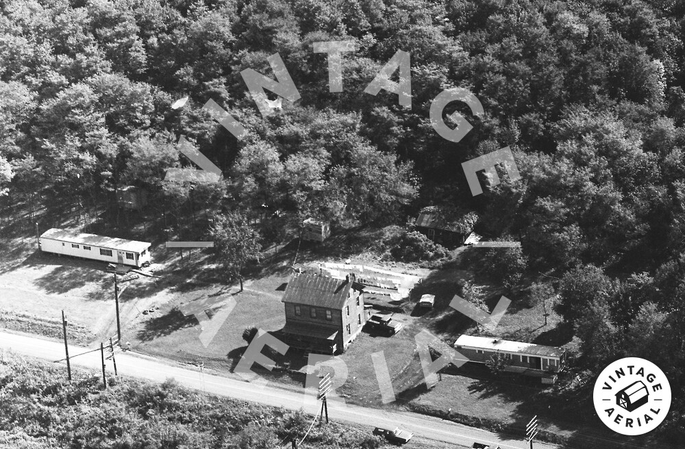 Vintage Aerial Pennsylvania Juniata County 1972 64MJU29
