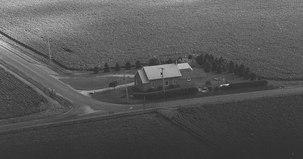 Vintage Aerial photo from 1981 in Woodford County, IL