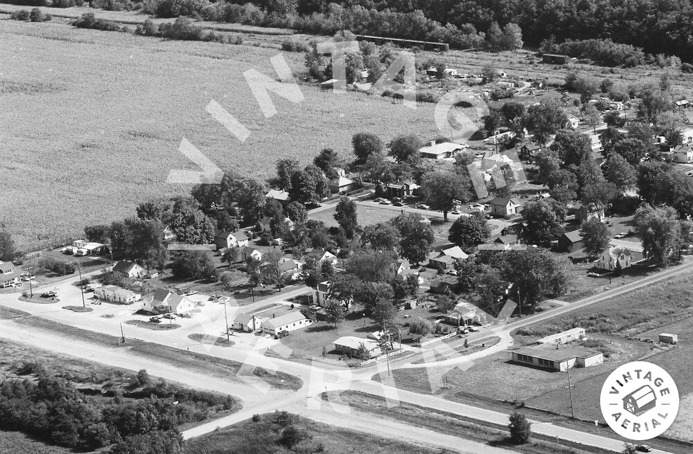 Vintage Aerial Illinois Fulton County 1978 69XFU9