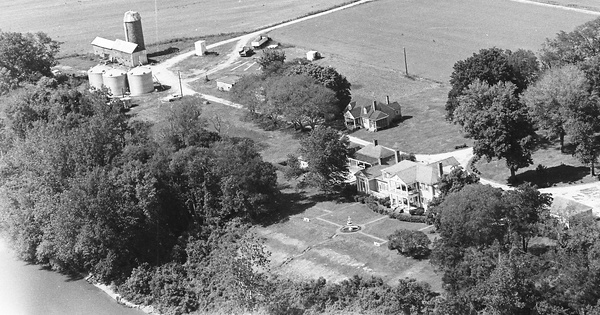 Vintage Aerial photo from -1986 in King George County, VA