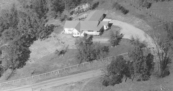 Vintage Aerial photo from 1995 in Sebastian County, AR