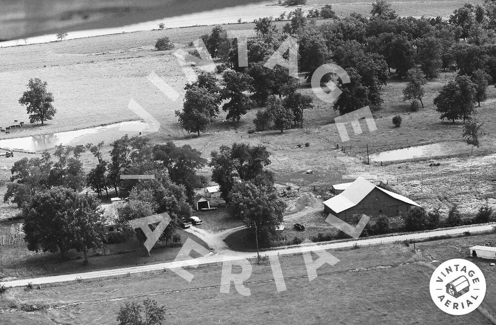 Vintage Aerial Missouri Randolph County 1978 8SRA17