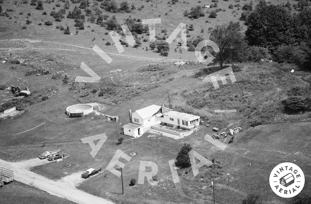 Vintage Aerial Pennsylvania Tioga County 1985 102ATI18