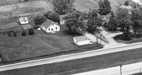 Vintage Aerial photo from 1968 in Stephenson County, IL