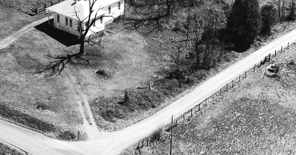 Vintage Aerial photo from 1991 in Wythe County, VA