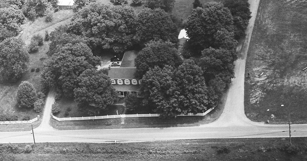 Vintage Aerial photo from 1992 in Sevier County, TN