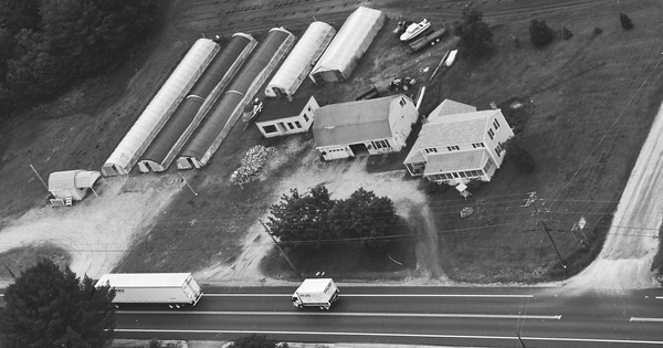 Vintage Aerial photo from 2004 in Cumberland County, ME