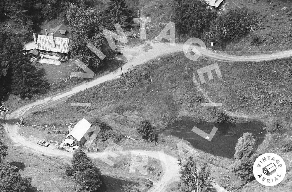 Vintage Aerial West Virginia Pocahontas County 1986 80TPO2