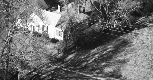 Vintage Aerial photo from 1987 in Johnston County, NC