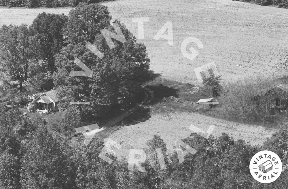 Vintage Aerial Virginia Amelia County 1983 17QAM15
