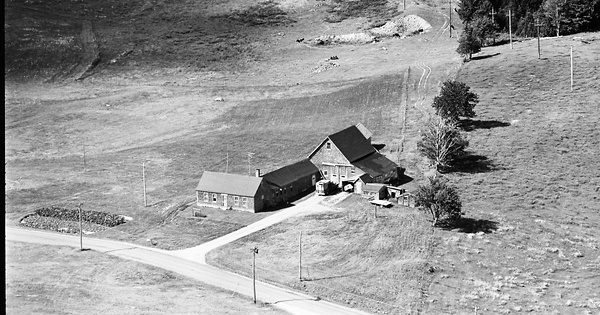 Vintage Aerial photo from 1964 in Kennebec County, ME
