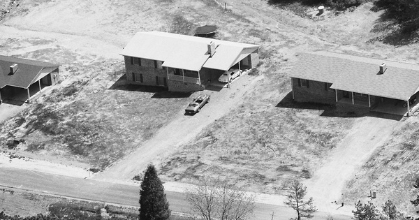 Vintage Aerial photo from 1989 in Cleveland County, NC