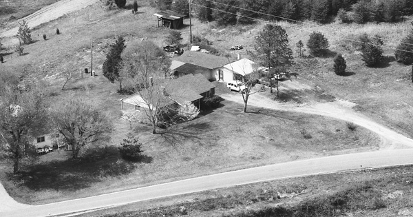Vintage Aerial photo from 1989 in Iredell County, NC